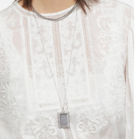 ZARA Limited Edition Frame Necklace - Picture 7 of 10